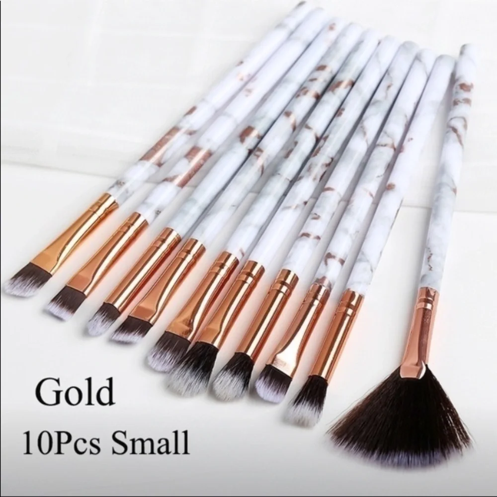 Marble Makeup Brush Set